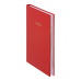 Ежедневник датированный 2026 А5 BuroMax SIMPLE, 320 стр., красный (BM.21166-05)