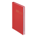 Ежедневник датированный 2026 А5 BuroMax ZEST, 320 стр., красный (BM.21167-05)