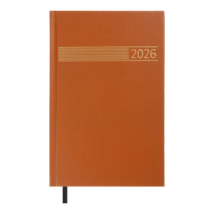 Ежедневник датированный 2026 А5 BuroMax TIME, 320 стр., коричневый (BM.21168-25)