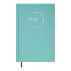 Ежедневник датированный 2026 А5 BuroMax MADAM, 320 стр., бирюзовый (BM.21170-06)