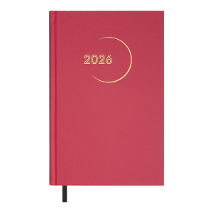 Ежедневник датированный 2026 А5 BuroMax MADAM, 320 стр., малиновый (BM.21170-29)