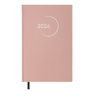 Ежедневник датированный 2026 А5 BuroMax MADAM, 320 стр., светло-розовый (BM.21170-43)