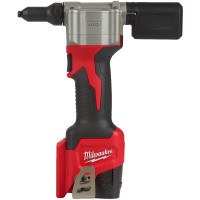 Заклепочник аккумуляторный, металлический Milwaukee M12 BPRT-201X, диаметр 2,4-4,8мм (4933464405)