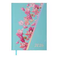 Ежедневник датированный 2026 А5 BuroMax PASSION, 336 стр., мятный (BM.21160-38)