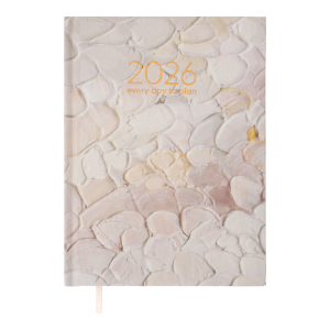 Ежедневник датированный 2026 А5 BuroMax FANTASTIC, 336 стр., песочный (BM.21161-22)