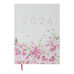 Ежедневник датированный 2026 А5 BuroMax MELODY, 336 стр., белый (BM.21163-12)