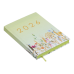 Ежедневник датированный 2026 А5 BuroMax MELODY, 336 стр., светло-зеленый (BM.21163-15)