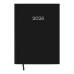 Ежедневник датированный 2026 А5 BuroMax MONOCHROME, 336 стр., черный (BM.2160-01)