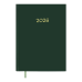 Щоденник датований 2026 А5 BuroMax MONOCHROME, 336 стр., зелений (BM.2160-04)
