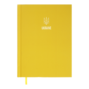 Ежедневник датированный 2026 А5 BuroMax FREE, 336 стр., желтый (BM.2166-08)