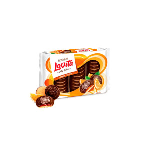 Печенье Roshen Lovita Jelly с желейной начинкой со вкусом апельсина 420 гр