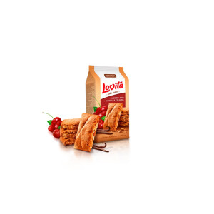 Печенье Roshen Lovita Cake с вишнево-ванильной начинкой 168 гр