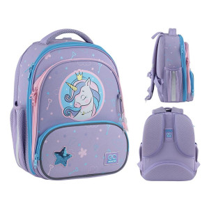 Рюкзак GoPack Education каркасный 597M-3 Fairytale Unicorn (go25-597m-3)