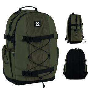 Рюкзак GoPack Education Teens 186 хаки (go25-186l-3)