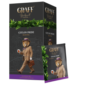 Чай чорний в ф/п GRAFF &quot;Ceylon pride&quot; 2 г х 20 шт