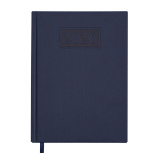 Ежедневник датированный 2026 А5 BuroMax GENTLE, 336 стр., синий (BM.2109-02)