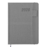 Щоденник датований 2026 А5 BuroMax FOREVER, 336 стр., сірий (BM.21108-09)