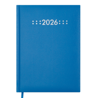 Щоденник датований 2026 А5 BuroMax CLASSIC, 336 стр., синій (BM.21121-02)