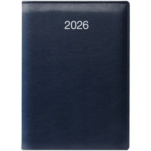 Ежедневник датированный 2026 А5 Brunnen Стандарт Soft, синий (73-795 36 306)