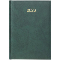 Ежедневник датированный 2026 А5 Brunnen Стандарт Miradur, зеленый (73-795 60 506)