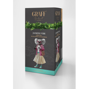 Чай зелений в ф/п GRAFF &quot;My find з жасміном&quot; 1,5 г х 20 шт