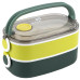 Ланчбокс подвійний з наповненням Kite K25-1181-3, 1600 мл, зелений