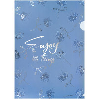 Папка-кутик (А4) Axent Flower Symphony-3 180 мкм (1435-3-a)