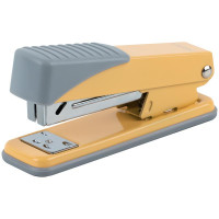 Степлер металевий на 25 арк AXENT Exakt 2 Earth colors (скоби № 24/6, 26/6) жовтий (4925-26-a)