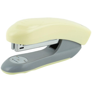 Степлер пластиковий на 20 арк Axent Welle 2 Pastelini (скоби № 24/6,26/6) жовтий (4820-08-a)
