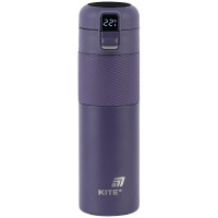 Термос з термодатчиком 450 мл, Kite k25-1227-3 фіолетовий