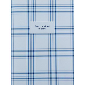 Тетрадь для записей Axent 4780-2-A, А4, 48 листов, клетка, голубая