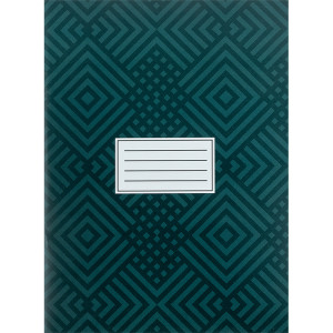 Тетрадь для записей Axent 4781-1-A, А4, 48 листов, клетка, темно зеленая (4781-1-a)