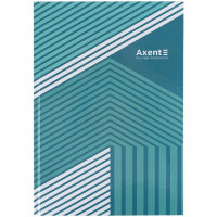 Книга обліку А4 96 арк клітинка обкл тверда Axent Lines green (8422-582-a)