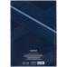 Книга обліку А4 96 арк клітинка обкл тверда Axent Lines синя (8422-581-a)
