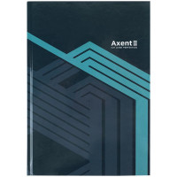 Книга обліку А4 96 арк клітинка обкл тверда Axent Lines сіра (8422-580-a)