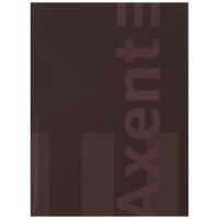 Книга учета А4 96 л клетка обл тверд Axent One color бордовая (8426-2-a)