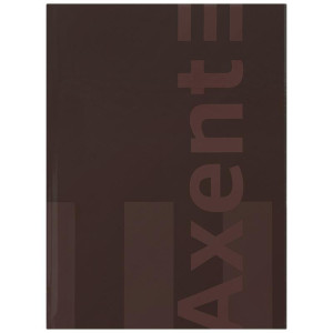 Книга обліку А4 96 арк клітинка обкл тверда Axent One color бордова (8426-2-a)