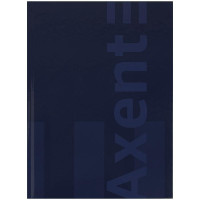Книга учета А4 96 л клетка обл тверд Axent One color синяя (8426-3-a)
