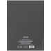 Книга учета А4 96 л клетка обл тверд Axent One color серая (8426-4-a)