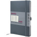 Еженедельник датированный 2026 А5 AXENT Prime Strong серый (145*210) (8507-26-62-a)