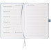 Еженедельник датированный 2026 А5 AXENT Prime Strong серый (145*210) (8507-26-62-a)