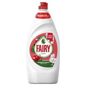 Моющее средство для посуды 900 мл Fairy колпачок Clean &amp; Fresh Гранат