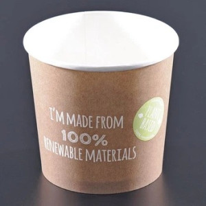 Одноразова паперова упаковка 750мл 25шт Future Smart