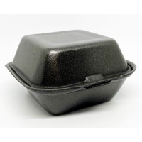 Сендвіч-бокс чорний 13*14,3*6см 250шт