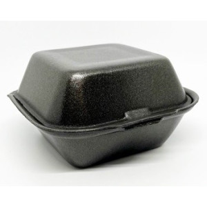 Сендвич-бокс черный 13*14,3*6см 250шт
