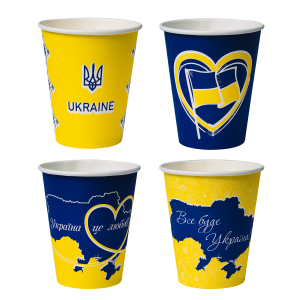 Стакан однораз бумажный 250 мл 50 шт/уп PATRIOT