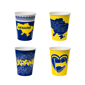 Стакан однораз бумажный 340 мл 50 шт/уп PATRIOT