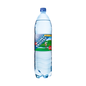 Вода мінеральна сильногазована 1,5 л х 1 шт пластик Поляна квасова