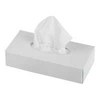 Салфетки косметические 2слой 20 х 19 см BUROCLEAN в картон. прямоуг. боксе (100 шт)