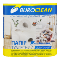 Бумага туалетная 2слойн Buroclean Eurostandart белая 4 рул